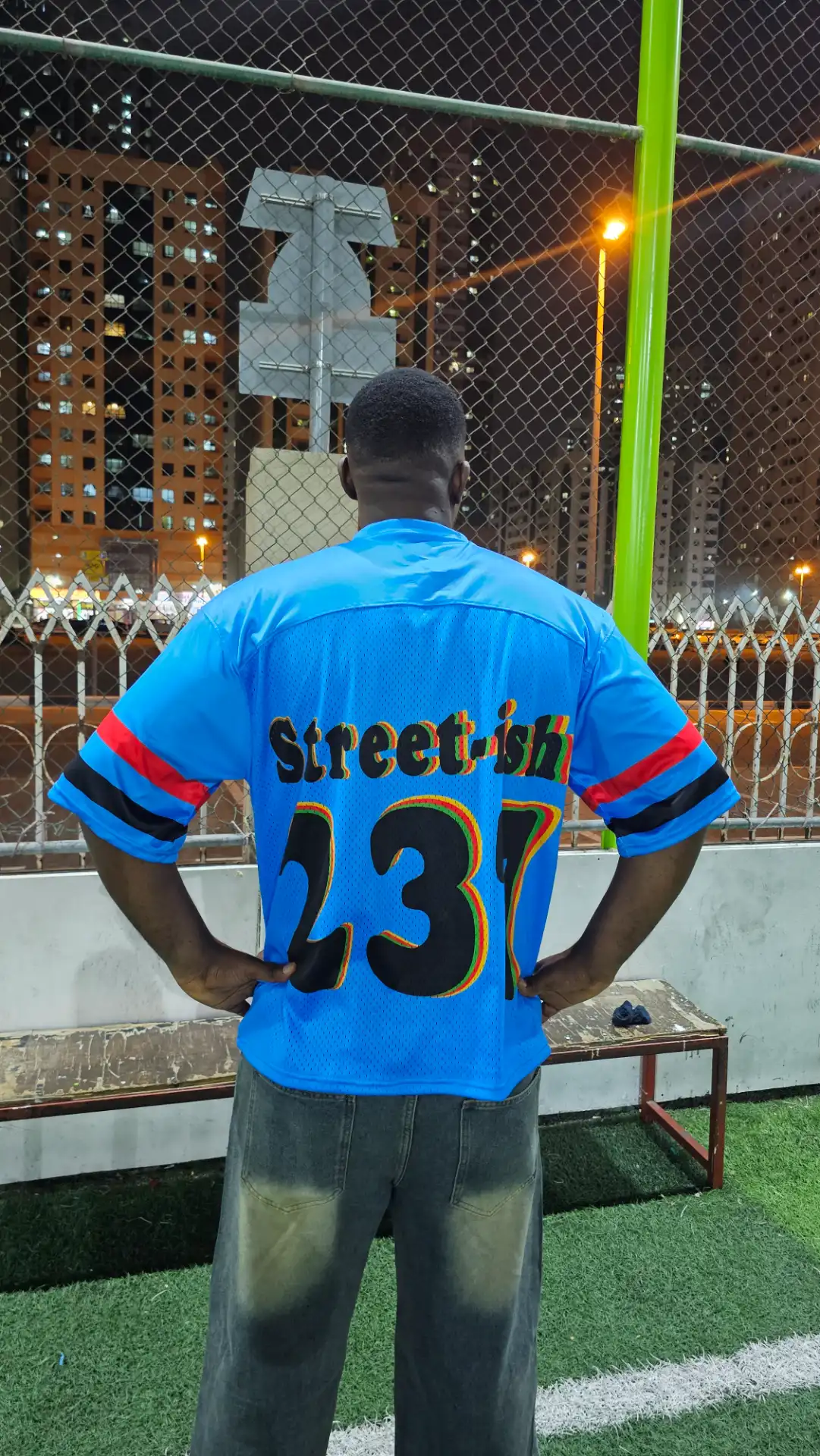 overSized Jersey- SkyBlue