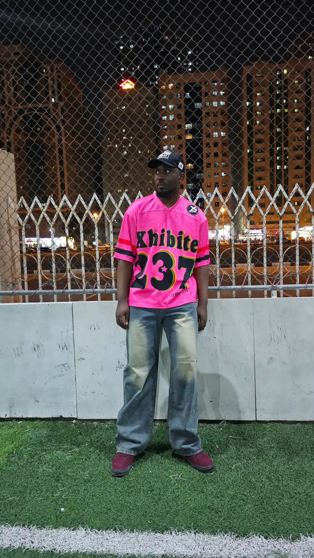 OverSized Jersey-Pink